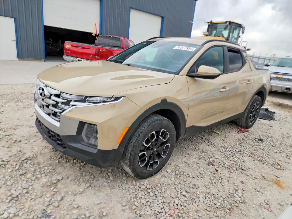 2023 Hyundai Santa cruz VIN 5NTJDDAFXPH048851 COPART salvage auction — SIDE, Ut - Salvage Certificate, sold $7,900 on 2026-07-10 (photo 1)