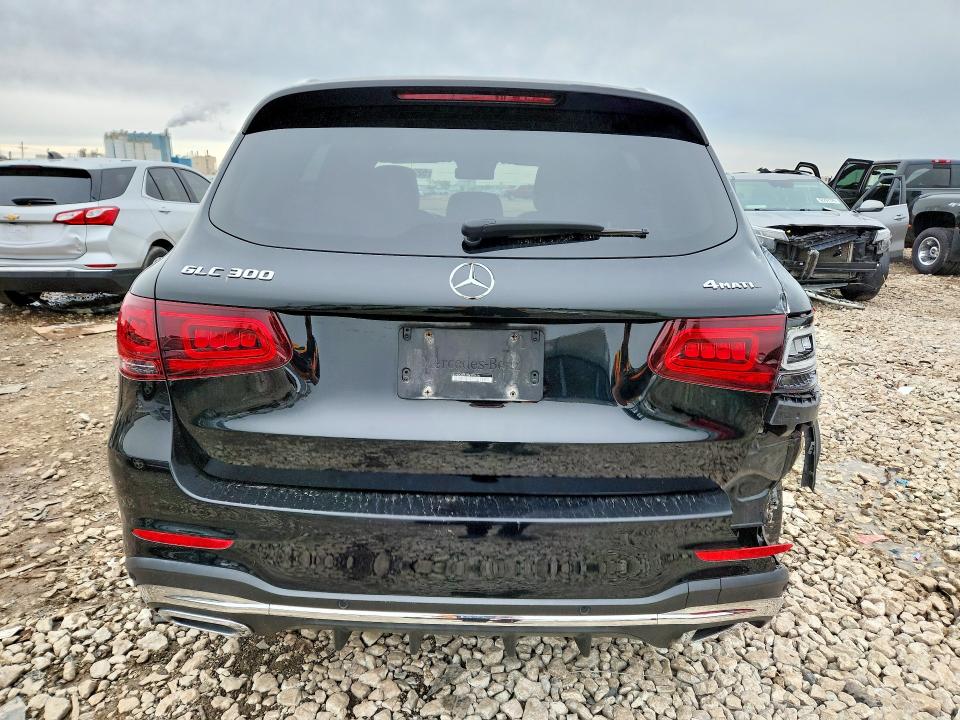 2022 Mercedes-benz Glc VIN W1N0G8EB1NV370414 COPART salvage auction — REAR END, Il - Salvage Certificate, sold $17,200 on 2026-07-24 (photo 6)