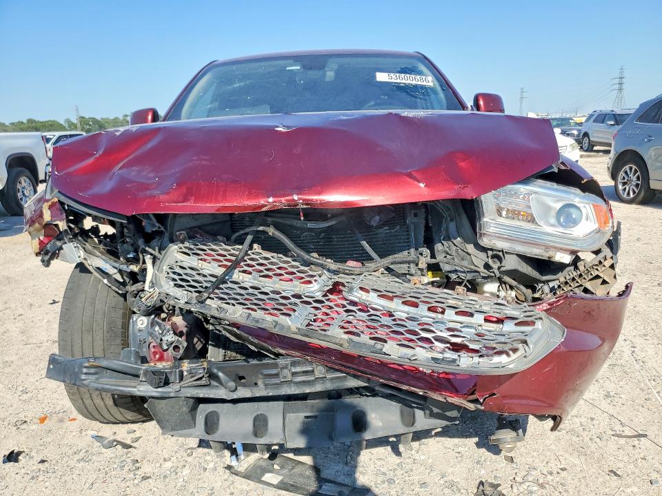 2019 Dodge Durango VIN 1C4RDHAG3KC584854 COPART salvage auction — FRONT END, Tx - Salvage Vehicle Title, sold $1,350 on 2026-07-10 (photo 5)