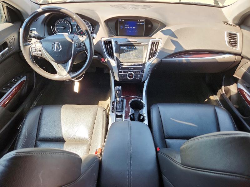 2015 Acura Tlx VIN 19UUB1F35FA027878 COPART salvage auction — REAR END, Tx - Salvage Vehicle Title, sold $1,150 on 2026-07-02 (photo 8)