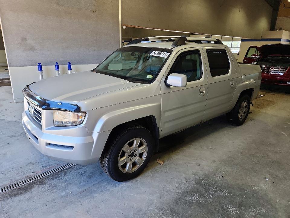 2006 Honda Ridgeline VIN 2HJYK16596H503662 COPART salvage auction — MECHANICAL, Va - Certificate Of Title, sold $725 on 2026-07-02 (photo 1)