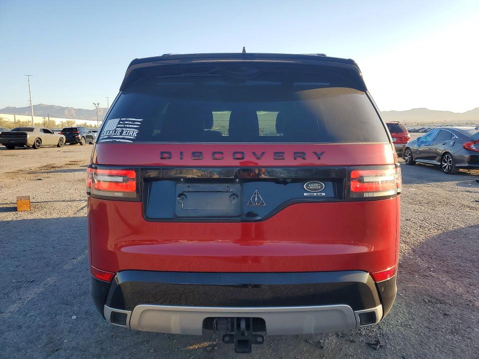 2017 Land rover Discovery VIN SALRRBBV4HA041375 COPART salvage auction — FRONT END, Nv - Salvage Title, sold $150 on 2026-07-21 (photo 6)