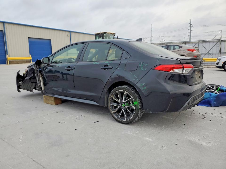 2022 Toyota Corolla VIN JTDS4MCE2NJ098736 COPART salvage auction — FRONT END, Tx - Salvage Vehicle Title, sold $500 on 2026-07-28 (photo 2)