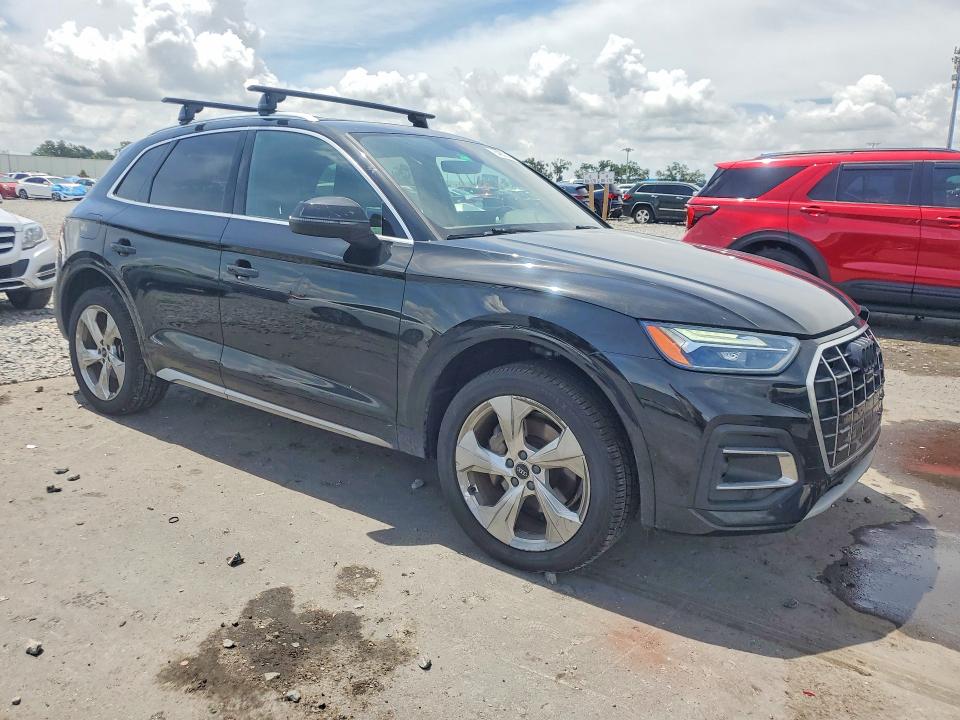2021 Audi Q5 VIN WA1BAAFY1M2102131 COPART salvage auction — FRONT END, Salvage Title, sold $15 on 2026-07-27 (photo 4)
