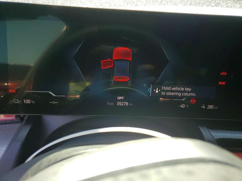 2025 BMW I5 VIN WBY33FK04SCU72819 COPART salvage auction — FRONT END, Nv - Salvage Title, sold $27,000 on 2026-07-02 (photo 9)