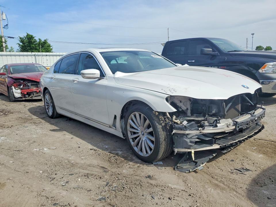2016 BMW 7er VIN WBA7E2C50GG503836 COPART salvage auction — FRONT END, IN - CERT OF TITLE-SALVAGE TITLE, sold $5,200 on 2026-08-03 (photo 4)