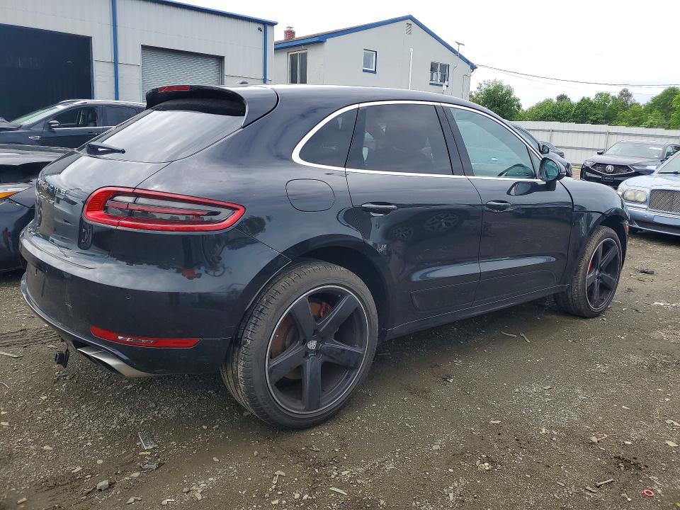 2016 Porsche Macan VIN WP1AF2A59GLB93474 COPART salvage auction — MECHANICAL, Wv - Certificate Of Title (P), sold $9,400 on 2026-07-02 (photo 3)