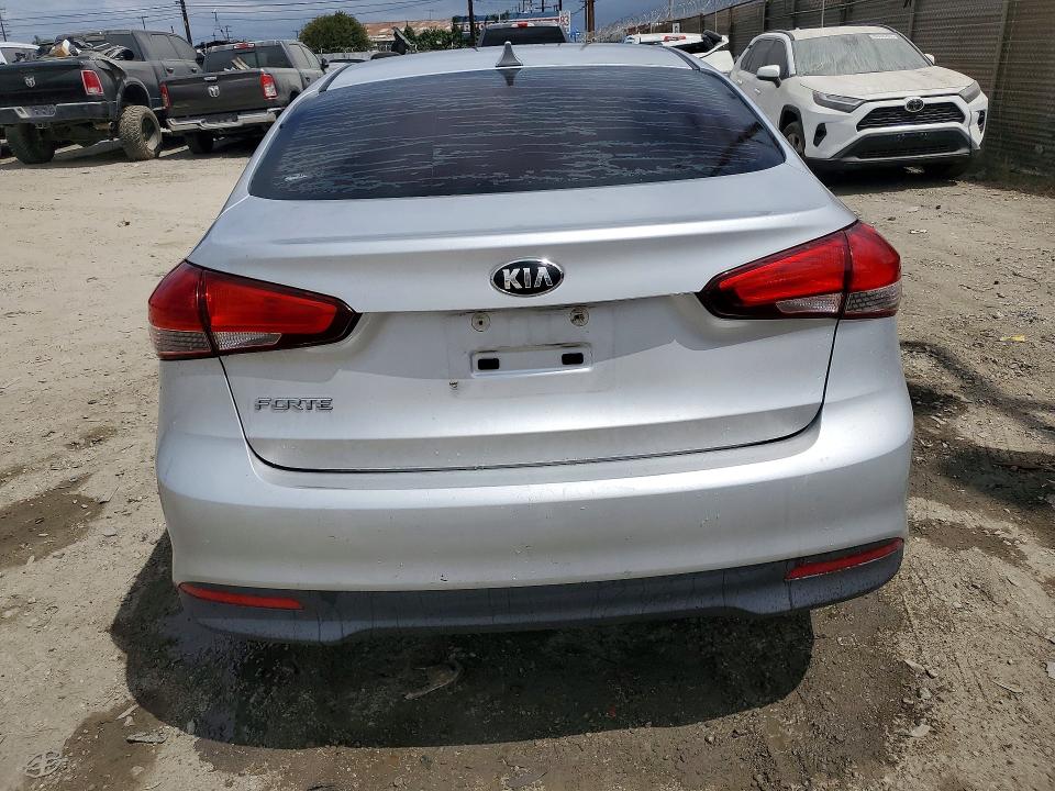 2017 Kia Forte VIN 3KPFK4A70HE067949 COPART salvage auction — VANDALISM, Ca - Salvage Certificate, sold $2,300 on 2026-07-02 (photo 6)