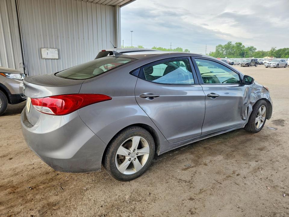 2011 Hyundai Elantra VIN KMHDH4AE0BU117127 COPART salvage auction — FRONT END, In - Certificate Of Title, sold $300 on 2026-07-20 (photo 3)