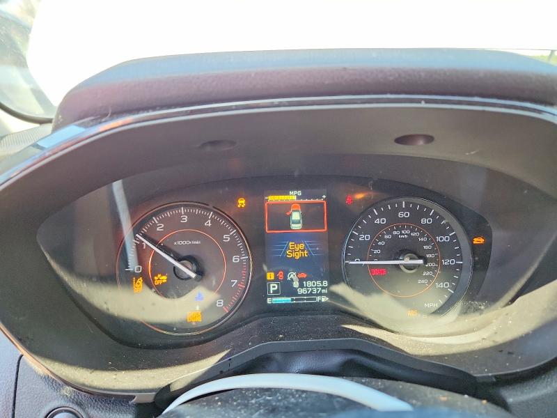 2021 Subaru Xv VIN JF2GTABC8M8294906 COPART salvage auction — WATER/FLOOD, Mi - Cert Of Title-Flood Vehicle, sold $2,500 on 2026-07-15 (photo 9)