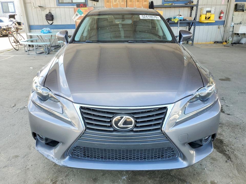 2015 Lexus Is VIN JTHBF1D20F5052148 COPART salvage auction — REAR END, Ca - Salvage Certificate, sold $4,550 on 2026-07-02 (photo 5)