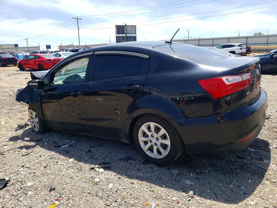 2016 Kia Rio VIN KNADM4A3XG6536013 COPART salvage auction — FRONT END, Va - Cert Of Title - Salvage, sold $250 on 2026-07-24 (photo 2)