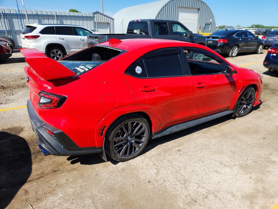2022 Subaru VIN JF1VBAF60N9032117 COPART salvage auction — HAIL, KS - CERT OF TITLE-SALVAGE, sold $5,000 on 2026-07-29 (photo 3)