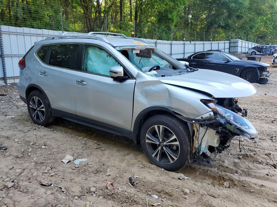 2019 Nissan Rogue VIN 5N1AT2MT5KC835763 COPART salvage auction — FRONT END, Ga - Cert Of Title-Salvage, sold $1,000 on 2026-07-02 (photo 4)