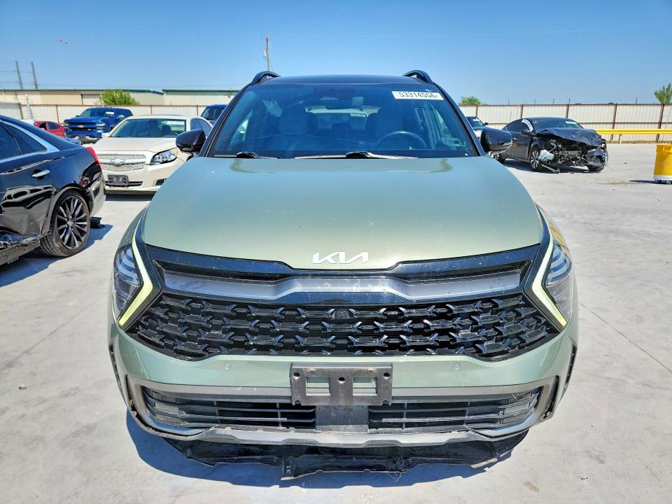 2023 Kia Sportage VIN 5XYK7CAF5PG017700 COPART salvage auction — SIDE, Tx - Salvage Vehicle Title, sold $11,500 on 2026-07-17 (photo 5)