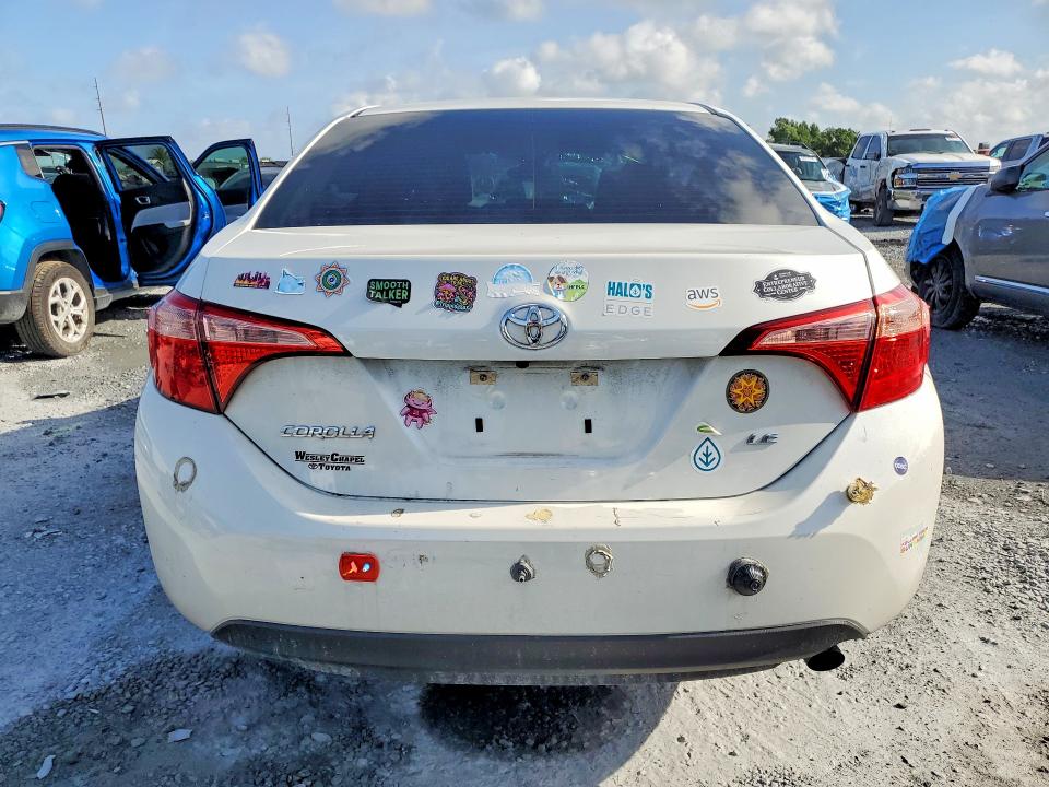 2018 Toyota Corolla VIN 5YFBURHE7JP783942 COPART salvage auction — FRONT END, Fl - Cert Of Title Slvg Rebuildable, sold $3,700 on 2026-07-10 (photo 6)