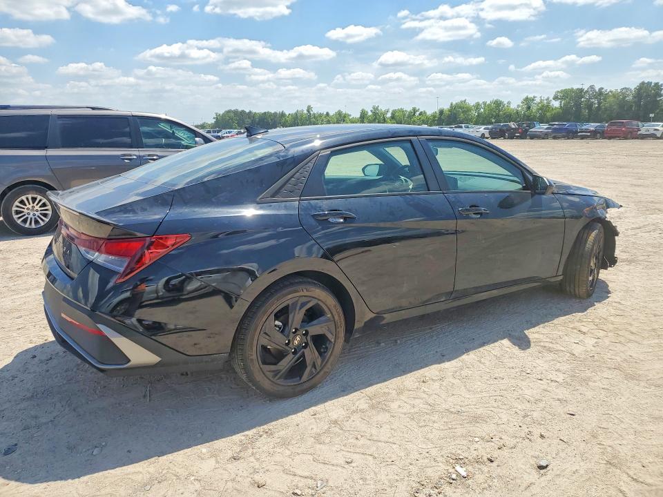 2026 Hyundai Elantra VIN KMHLM4DG3TU121131 COPART salvage auction — FRONT END, TX - CERTIFICATE OF TITLE (P), sold $6,800 on 2026-07-14 (photo 3)