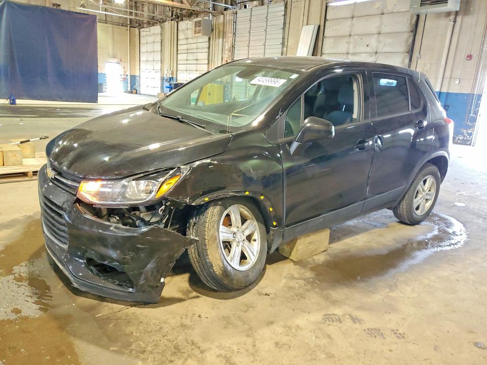 2020 Chevrolet Trax VIN KL7CJNSB7LB063656 COPART salvage auction — FRONT END, Mi - Certificate Of Title, sold $1,500 on 2026-07-17 (photo 1)