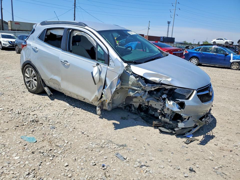 2017 Buick Encore VIN KL4CJASB2HB021862 COPART salvage auction — FRONT END, Oh - Cert Of Title-Salvage, sold $725 on 2026-07-14 (photo 4)