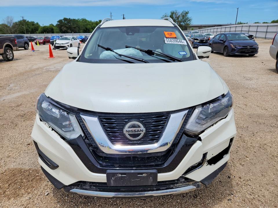 2020 Nissan Rogue VIN 5N1AT2MT1LC769861 COPART salvage auction — FRONT END, Tx - Salvage Vehicle Title, sold $3,150 on 2026-07-02 (photo 5)