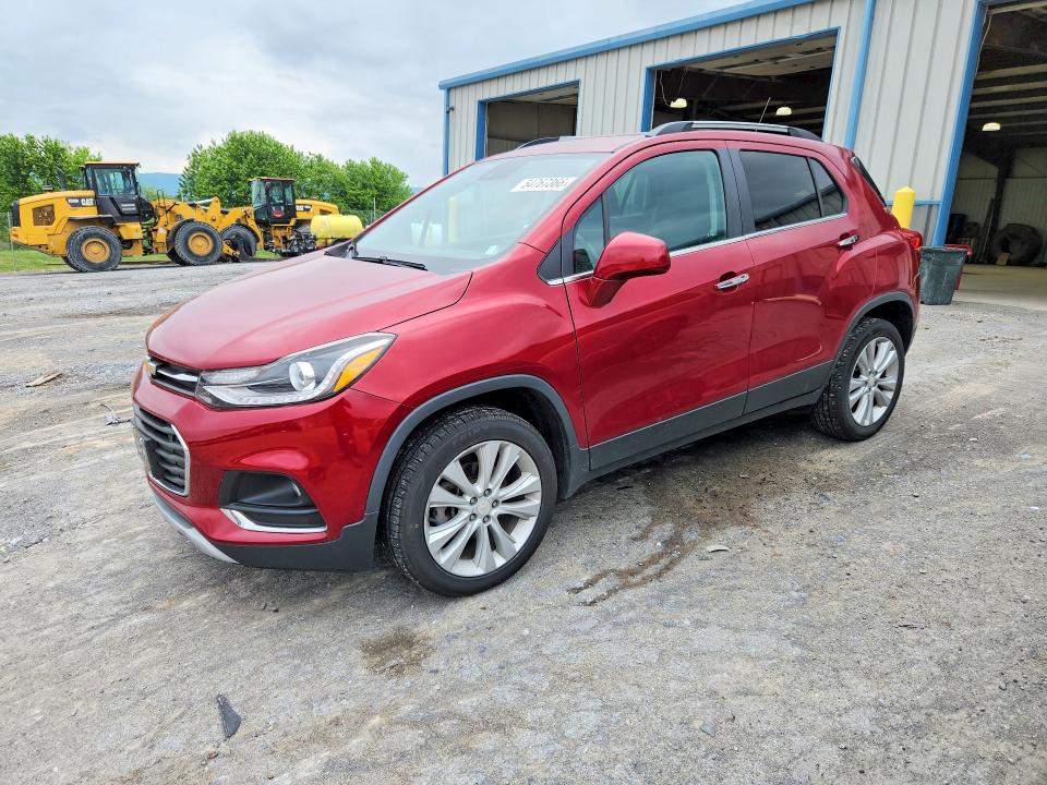 2018 Chevrolet Trax VIN 3GNCJRSB4JL198140 COPART salvage auction — REAR END, Pa - Certificate Of Salvage, sold $3,050 on 2026-07-02 (photo 1)