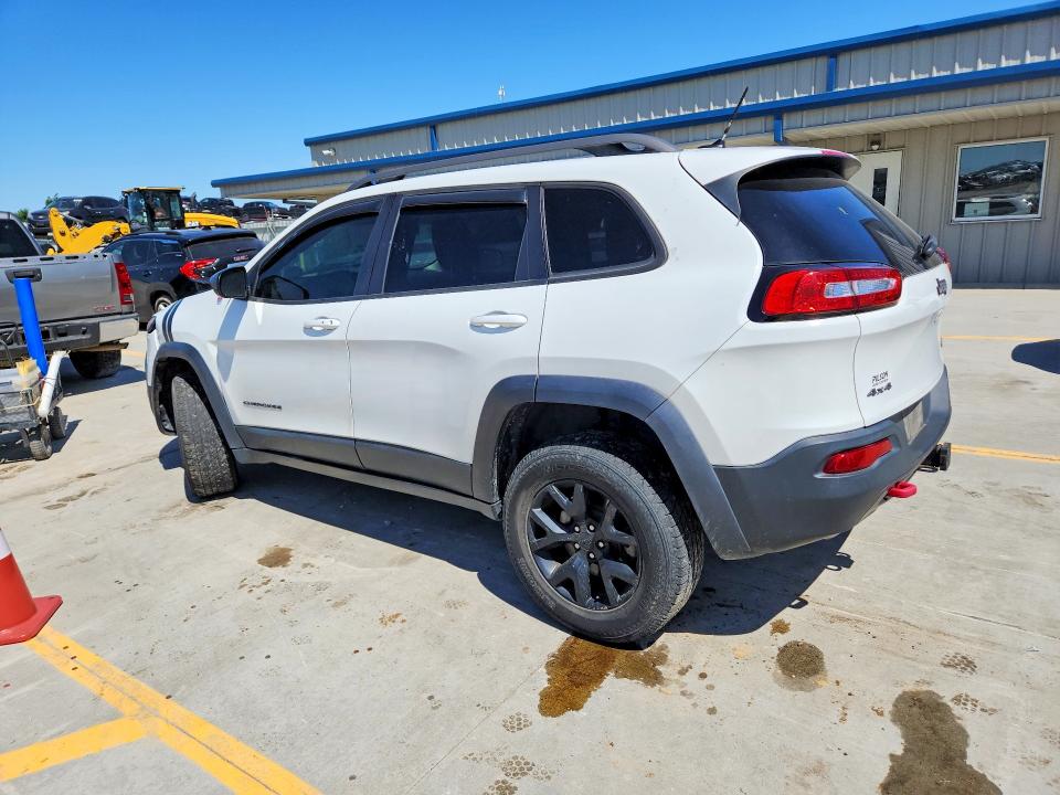 2015 Jeep Cherokee VIN 1C4PJMBS5FW626201 COPART salvage auction — FRONT END, Il - Salvage Certificate, sold $2,450 on 2026-07-09 (photo 2)