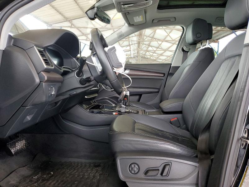 2021 Audi Q5 VIN WA1E2AFY8M2019371 COPART salvage auction — FRONT END, Ga - Cert Of Title-Salvage, sold $14,000 on 2026-07-09 (photo 7)