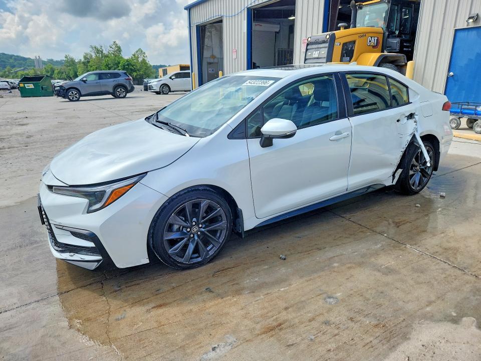 2024 Toyota VIN JTDT4MCE9RJ105482 COPART salvage auction — SIDE, Il - Salvage Certificate, sold $12,900 on 2026-07-27 (photo 1)