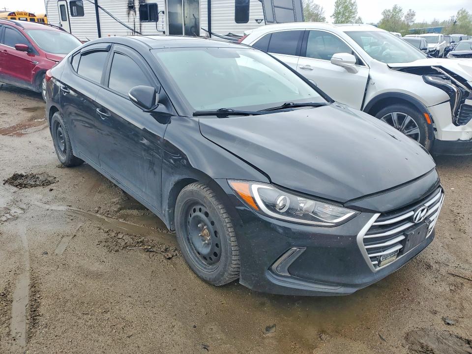 2017 Hyundai Elantra VIN KMHD84LF4HU249497 COPART salvage auction — SIDE, On - Permit Salvage, sold $3,600 on 2026-07-07 (photo 4)