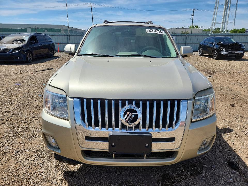 2011 Mercury Mariner VIN 4M2CN8H71BKJ02584 COPART salvage auction — REAR END, Il - Salvage Certificate, sold $1,400 on 2026-07-03 (photo 5)