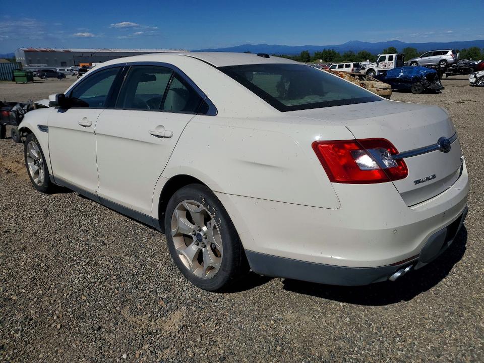 2010 Ford Taurus VIN 1FAHP2EW4AG107977 COPART salvage auction — FRONT END, CA - SALVAGE CERTIFICATE, sold $325 on 2026-07-02 (photo 2)