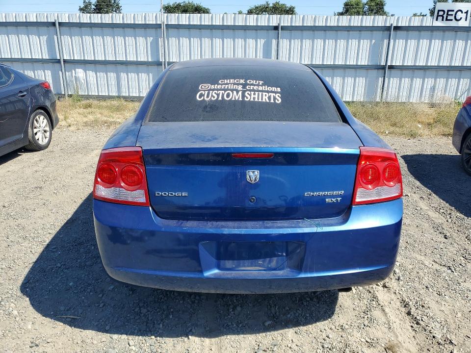 2010 Dodge Charger VIN 2B3CA3CV4AH152591 COPART salvage auction — NORMAL WEAR, CA - DIS/DLR/EXP APP FOR DUP CLEAN, sold $10 on 2026-07-09 (photo 6)
