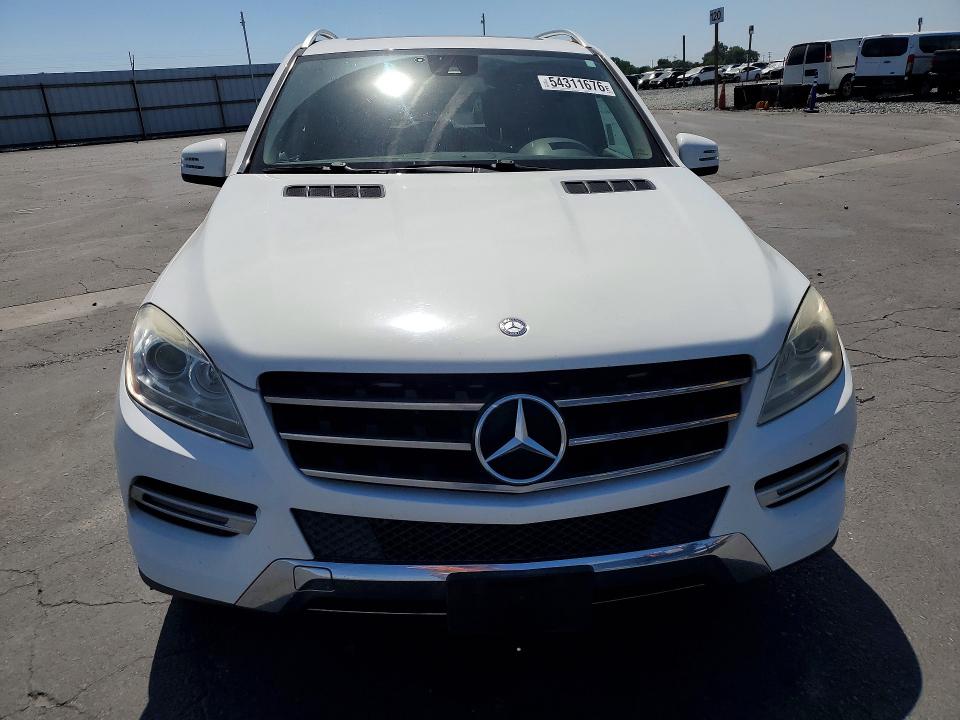 2015 Mercedes-benz M-klasse VIN 4JGDA5JB3FA596487 COPART salvage auction — FRONT END, Ca - Salvage Certificate, sold $1,800 on 2026-07-02 (photo 5)