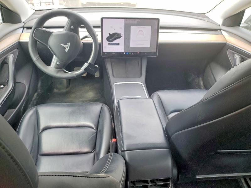 2021 Tesla Model 3 VIN 5YJ3E1EA6MF016944 COPART salvage auction — SIDE, On - Permit No Brand - Unfit, sold $7,200 on 2026-07-16 (photo 8)