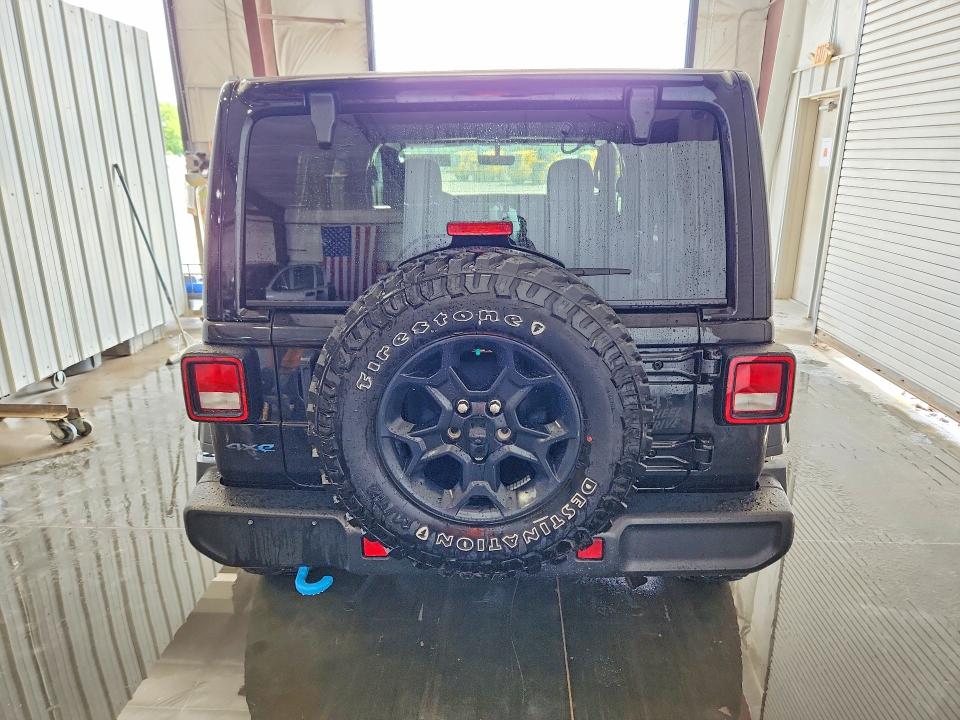 2023 Jeep Wrangler / VIN 1C4JJXN68PW663556 COPART salvage auction — MINOR DENT/SCRATCHES, Il - Certificate Of Title, sold $20,250 on 2026-07-02 (photo 6)