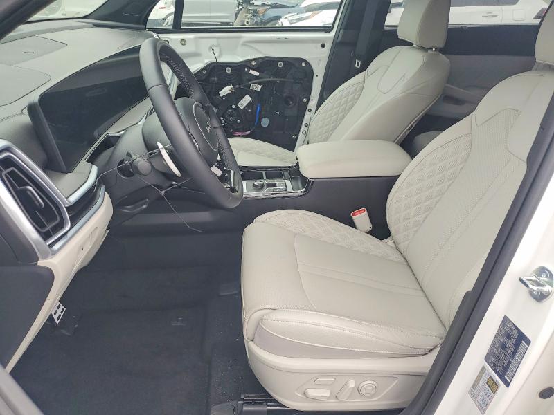 2025 Kia Sorento VIN KNDRMDJH0S5379904 COPART salvage auction — FRONT END, CA - CERTIFICATE OF TITLE, sold $8,200 on 2026-07-07 (photo 7)