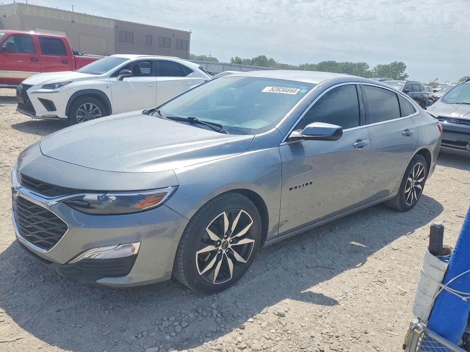 2024 Chevrolet VIN 1G1ZG5ST3RF246390 COPART salvage auction — HAIL, Ks - Cert Of Title-Salvage, sold $100 on 2026-07-09 (photo 1)