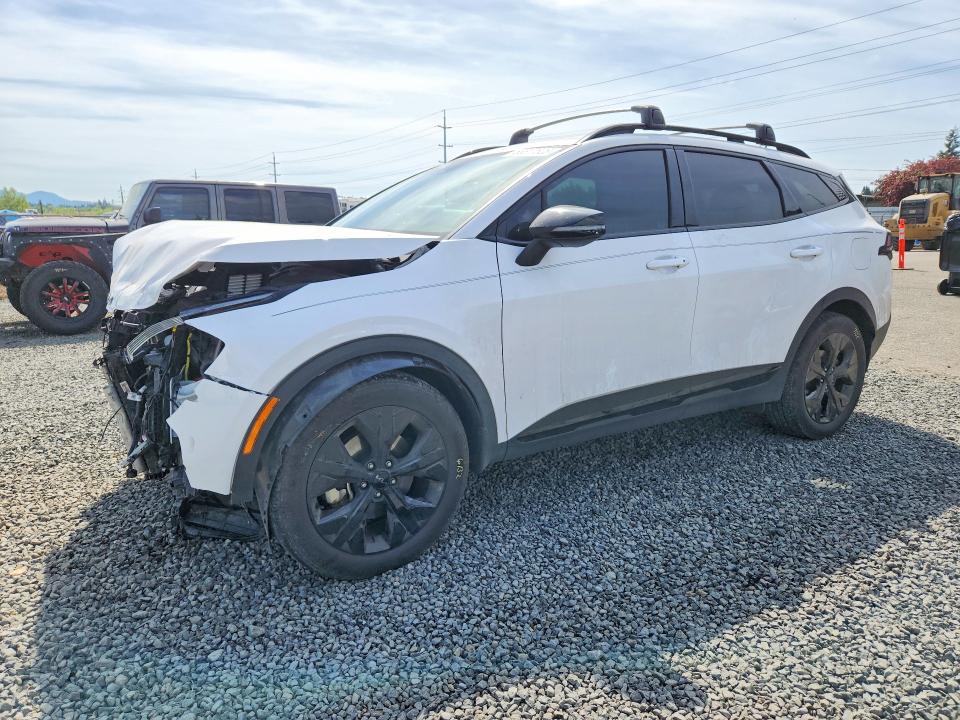 2025 Kia Sportage VIN 5XYK6CDF3SG260011 COPART salvage auction — FRONT END, Or - Salvage Title Certificate, sold $6,000 on 2026-07-07 (photo 1)
