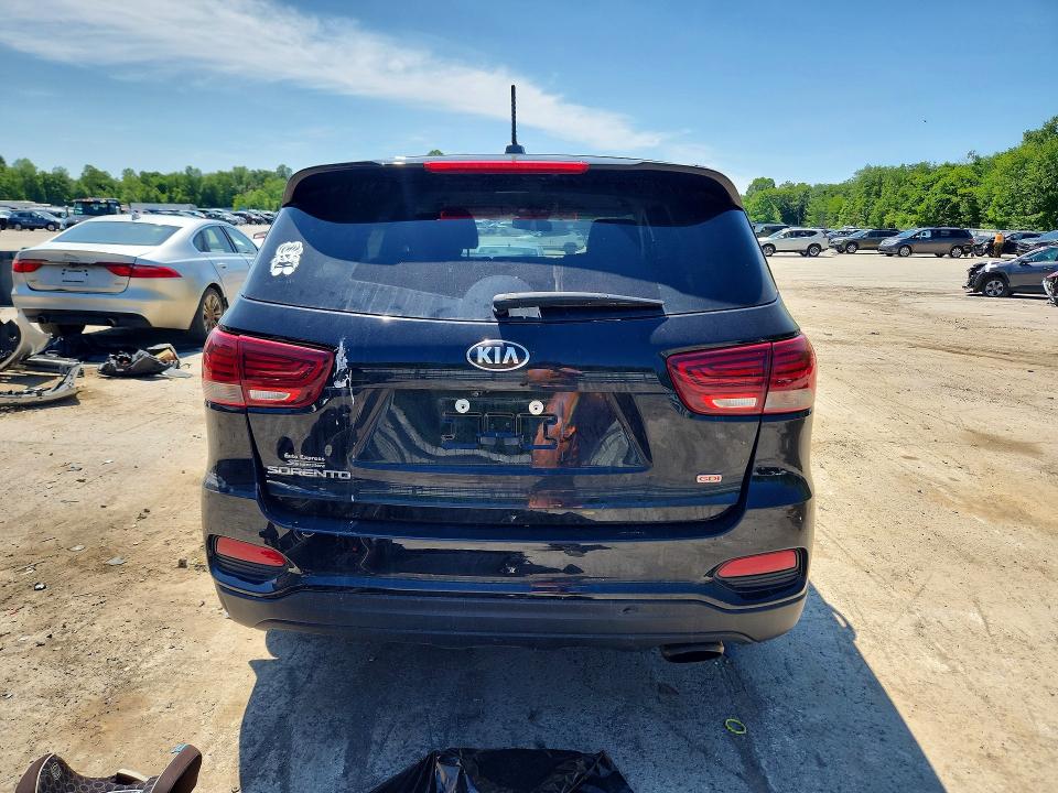 2020 Kia Sorento VIN 5XYPGDA35LG653044 COPART salvage auction — FRONT END, Pa - Certificate Of Salvage, sold $3,250 on 2026-07-02 (photo 6)
