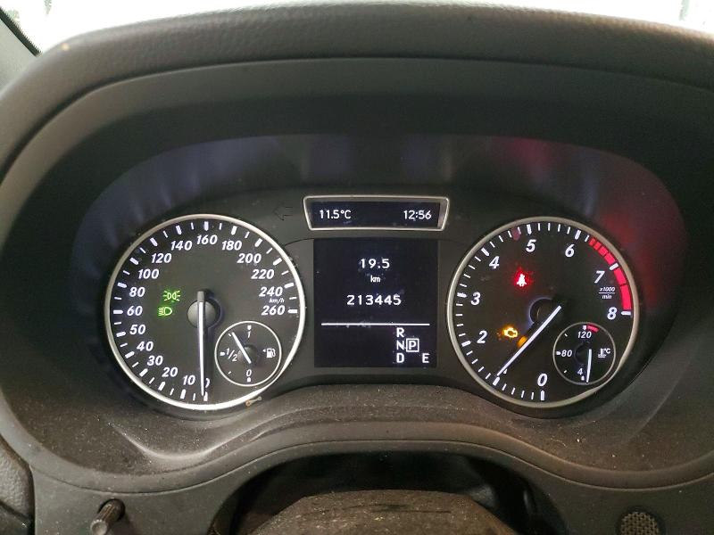 2014 Mercedes-benz VIN WDDMH4EB8EJ201650 COPART salvage auction — MINOR DENT/SCRATCHES, ON - PERMIT NO BRAND - UNFIT, sold $875 on 2026-08-04 (photo 9)