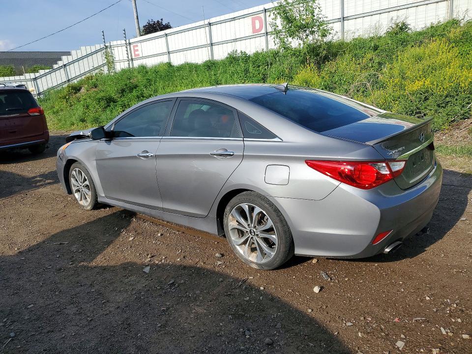 2014 Hyundai Sonata VIN 5NPEC4AB6EH876229 COPART salvage auction — FRONT END, Mi - Cert Of Title-Salvage Vehicle, sold $475 on 2026-07-08 (photo 2)