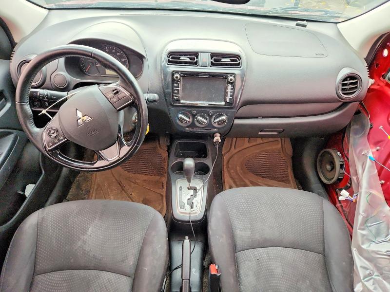 2017 Mitsubishi Mirage VIN ML32F3FJXHHF16877 COPART salvage auction — FRONT END, Il - Salvage Certificate, sold $400 on 2026-07-21 (photo 8)