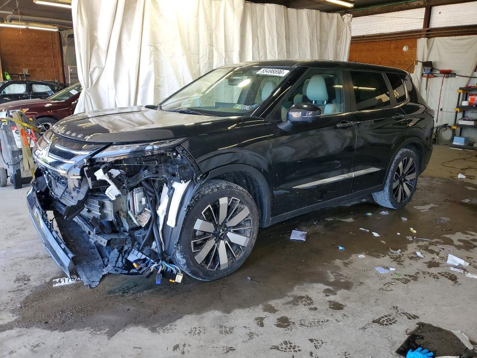 2025 Mitsubishi VIN JA4J4VA84SZ026765 COPART salvage auction — FRONT END, Pa - Certificate Of Salvage, sold $10,700 on 2026-07-16 (photo 1)
