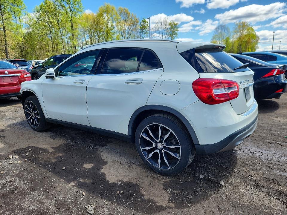 2016 Mercedes-benz Gla-klasse VIN WDCTG4GB4GJ224491 COPART salvage auction — FRONT END, Salvage Title, sold $1,150 on 2026-08-06 (photo 2)
