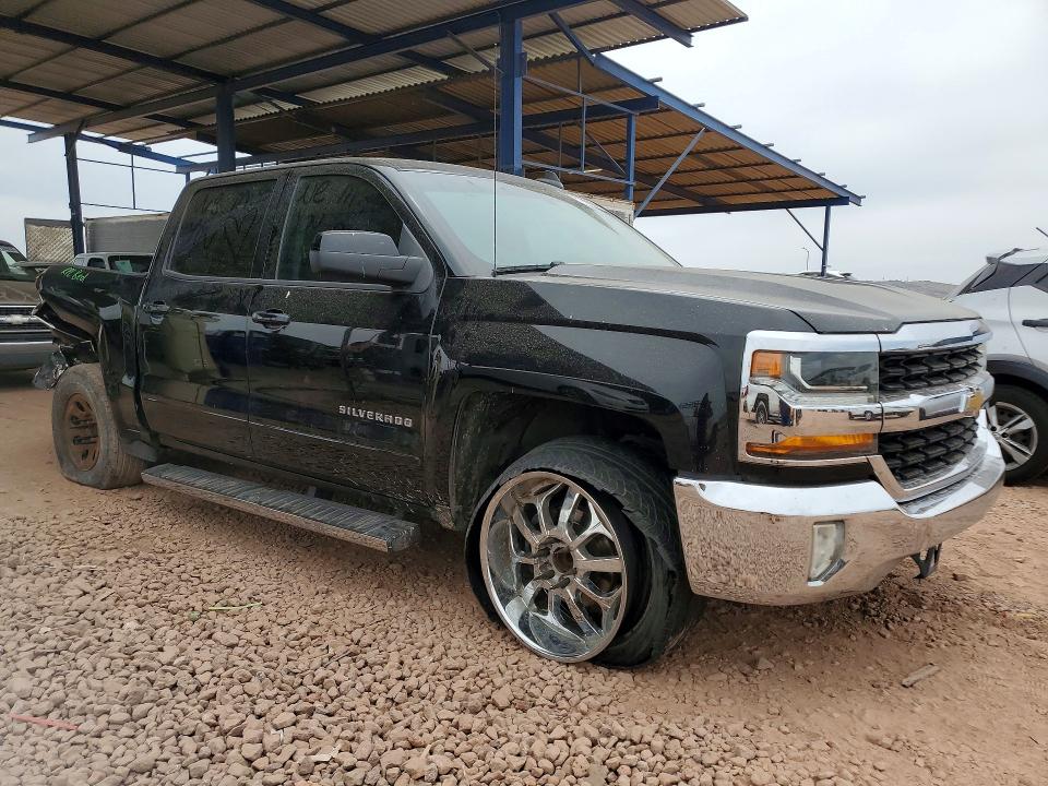 2018 Chevrolet Silverado 1500 VIN 3GCPCREC1JG283664 COPART salvage auction — REAR END, AZ - CERT OF TITLE - SALVAGE, sold $4,850 on 2026-07-09 (photo 4)
