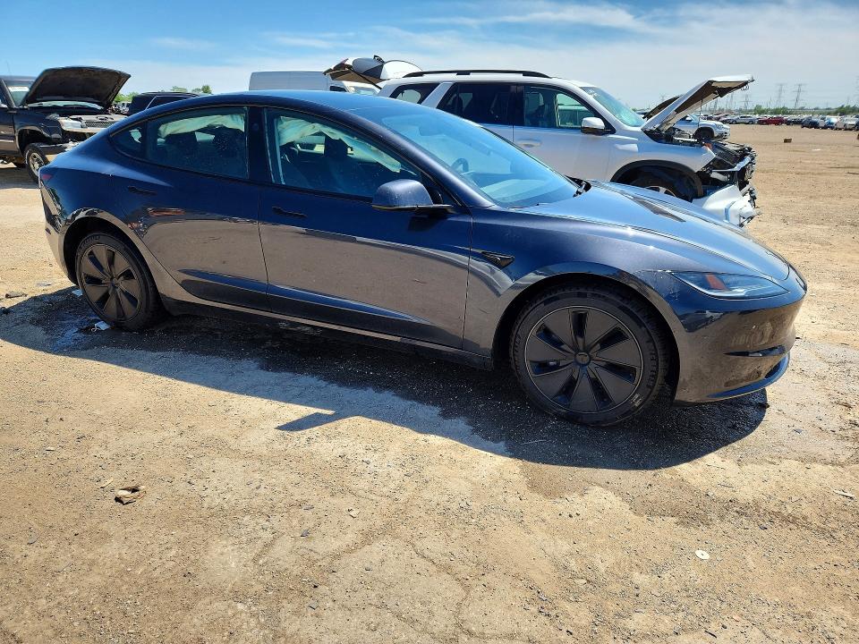 2024 Tesla Model 3 VIN 5YJ3E1EB9RF794722 COPART salvage auction — FRONT END, Il - Salvage Certificate, sold $6,700 on 2026-07-28 (photo 4)