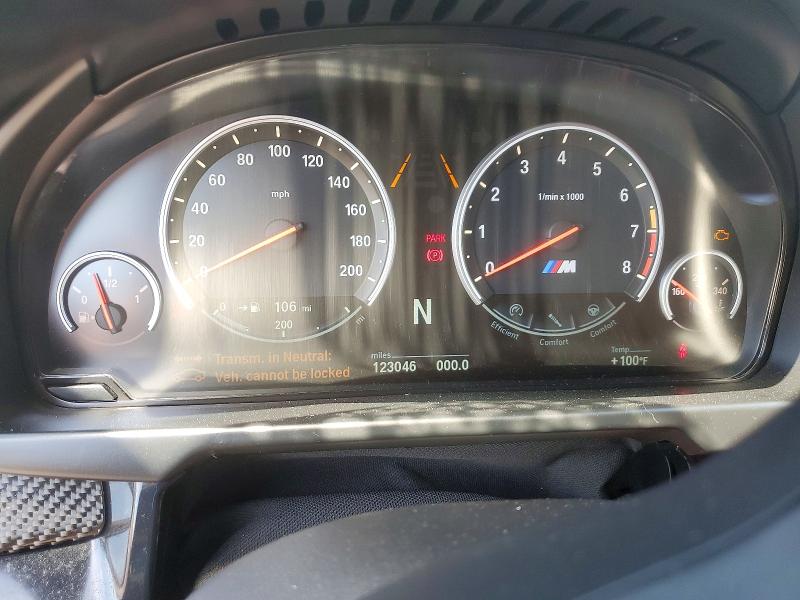 2015 BMW X5 VIN 5YMKT6C56F0C89401 COPART salvage auction — MINOR DENT/SCRATCHES, Salvage Title, sold $13,600 on 2026-07-21 (photo 9)