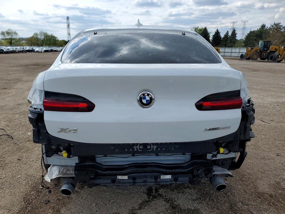 2020 BMW X4 VIN 5UX2V1C09LLE67644 COPART salvage auction — FRONT END, IL - SALVAGE CERTIFICATE, sold $11,900 on 2026-07-07 (photo 6)
