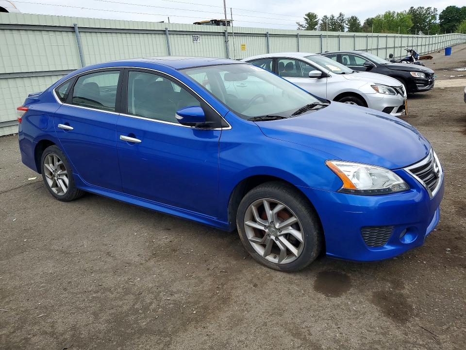 2015 Nissan Sentra VIN 3N1AB7AP7FY311056 COPART salvage auction — MECHANICAL, Pa - Cert Of Title (P), sold $400 on 2026-07-09 (photo 4)