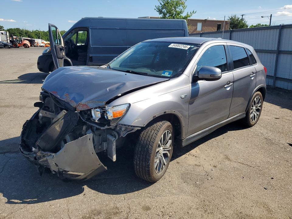 2018 Mitsubishi VIN JA4AP3AU2JU024792 COPART salvage auction — FRONT END, Id - Salvage Certificate Of Title, sold $2,950 on 2026-07-07 (photo 1)
